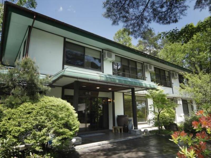 Kusatsu Onsen Ryokufutei Ryokan Bagian luar foto