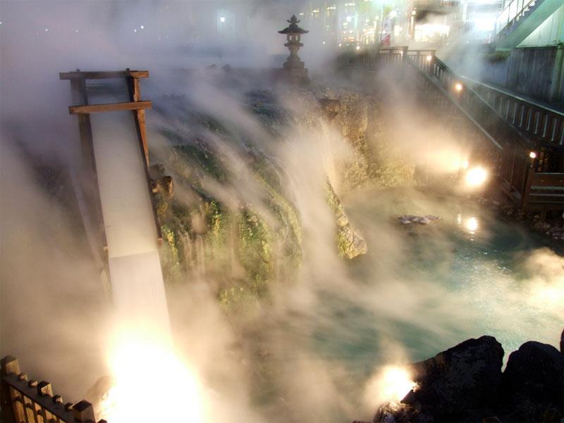 Kusatsu Onsen Ryokufutei Ryokan Bagian luar foto